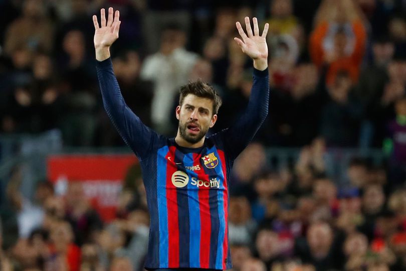 Tribut Pemain Barcelona untuk Gerard Pique yang Pensiun