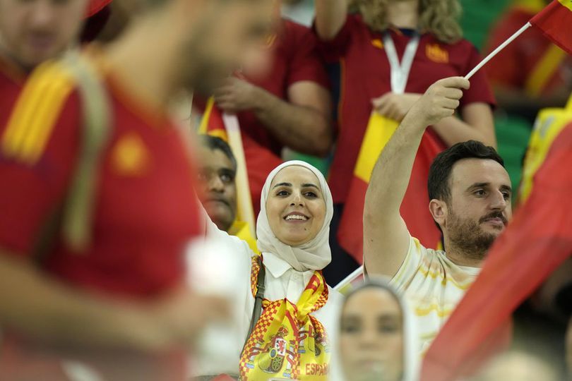 Foto: Kontrasnya Ekspresi Suporter Spanyol dan Kosta Rika Usai Jumpa di Piala Dunia 2022