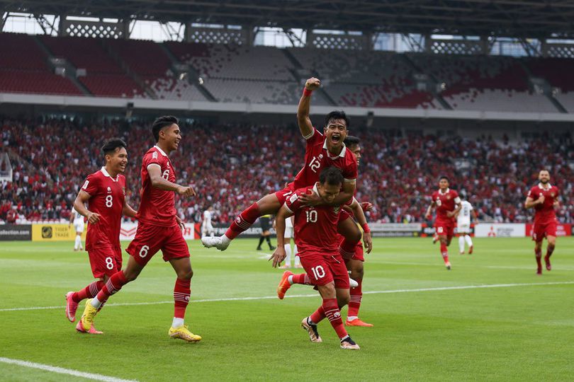 Piala Aff 2022 Babak Pertama Indonesia Unggul 2 1 Atas Kamboja