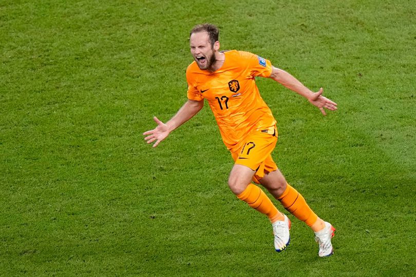 Cetak Gol ke Gawang AS di Piala Dunia 2022, Daley Blind Selebrasi dengan Sang Ayah