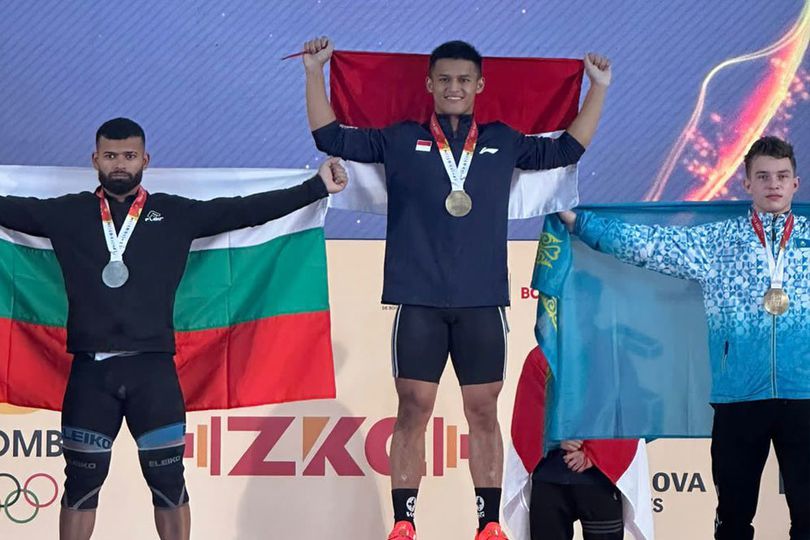 Mantap! Atlet Indonesia Raih Medali Emas di Kejuaraan Dunia IWF 2022