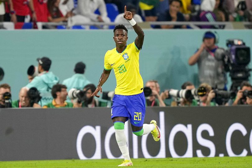 Perempat Final Piala Dunia 2022, Vinicius Junior Siap Hadapi 'Sang Guru'