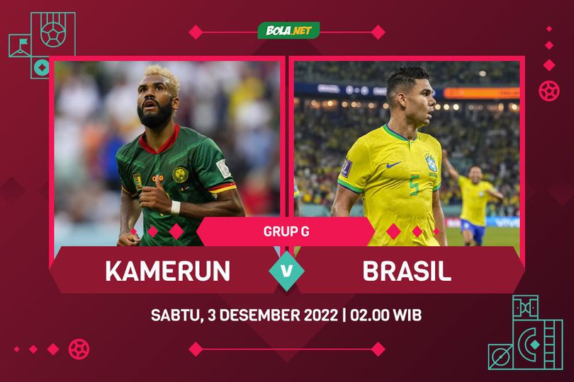 Prediksi Piala Dunia: Kamerun vs Brasil 3 Desember 2022