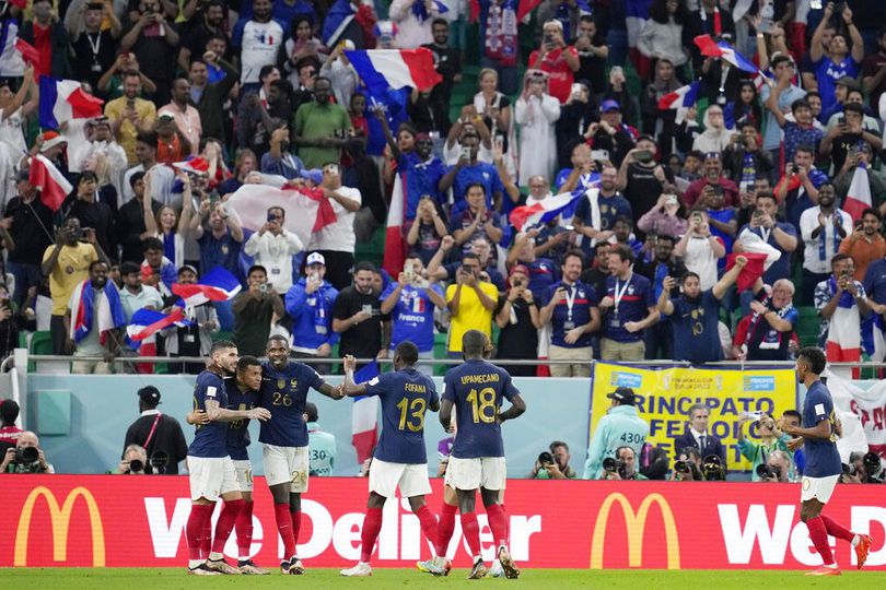 3 Perempat Final Beruntun Prancis di Piala Dunia