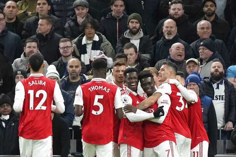 Hempaskan Tottenham, Arsenal Perkasa di London Utara Hempaskan Tottenham, Arsenal Perkasa di London Utara