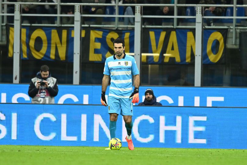 Legenda! Tujuh Starter Parma Waktu Lawan Inter Milan Belum Lahir saat Laga Perdana Gianluigi Buffon di Giuseppe Meazza