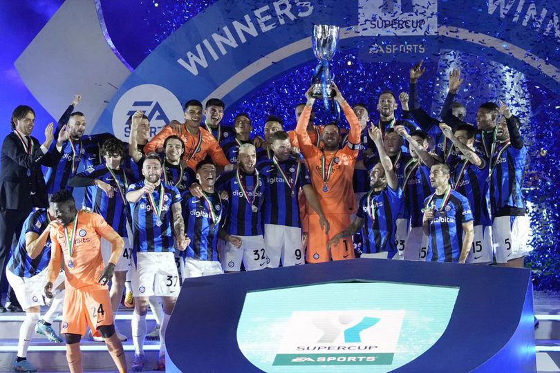 Inter Milan Hajar Ac Milan Dan Juara Supercoppa Italiana Menang Piala