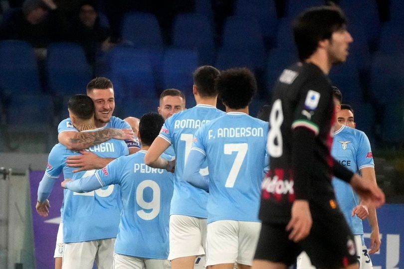 Hasil Lazio vs AC Milan: Skor 4-0