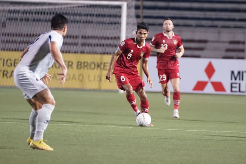 Kelelahan, Marselino Ferdinan Latihan Berat Bersama Timnas Indonesia U-22 untuk SEA Games 2023