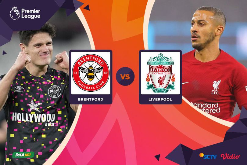 Nonton Siaran Live Streaming Premier League: Brentford vs Liverpool 3 Januari 2023