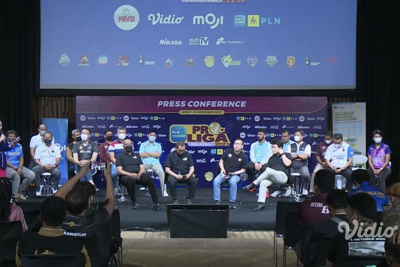 Vidio dan Moji Kembali Hadirkan Keseruan PLN Mobile Proliga pada 5 Januari-19 Maret 2023