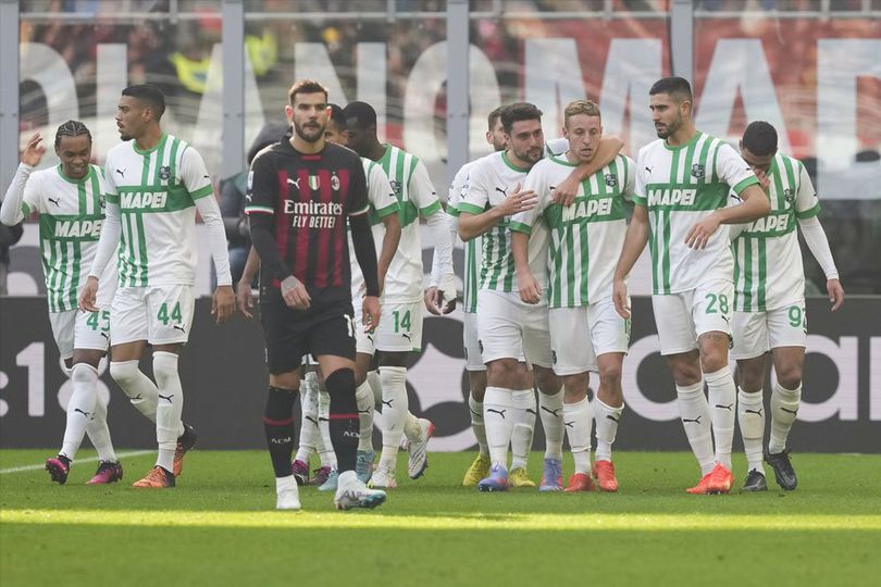 Hasil AC Milan vs Sassuolo: Skor 2-5