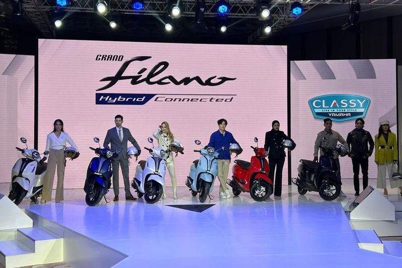 Mewah! Yamaha Perkenalkan Grand Filano Hybrid-Connected