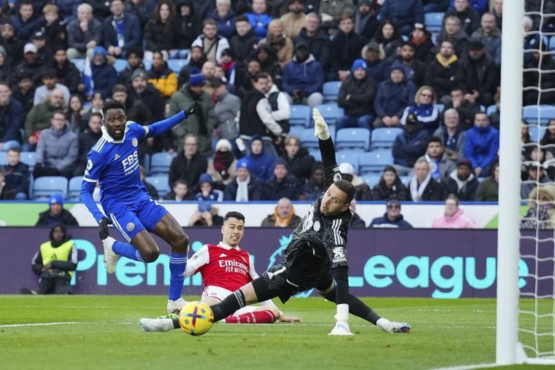 Man of the Match Leicester vs Arsenal: Gabriel Martinelli