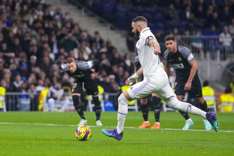 Karim Benzema di La Liga Musim Ini: 11 Gol untuk Real Madrid, 5 dari Titik Penalti