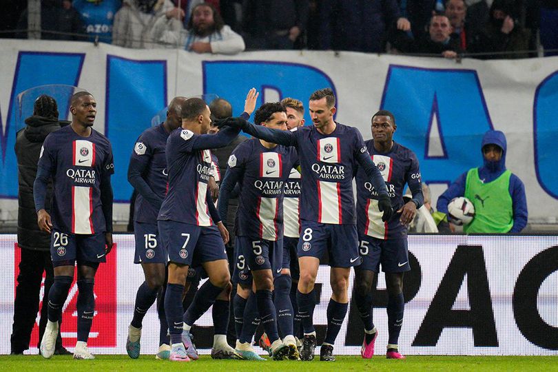 Hasil Marseille vs PSG: Skor 0-3