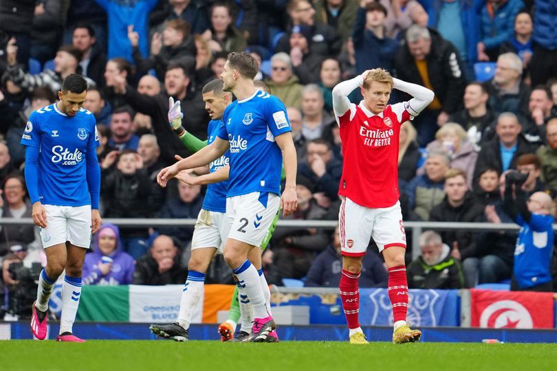 Hasil Everton vs Arsenal: Skor 1-0