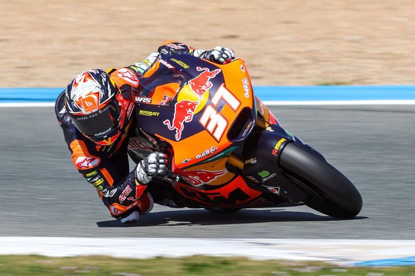 Hasil Latihan Kedua Moto2 Portugal: Pedro Acosta Ungguli Jake Dixon