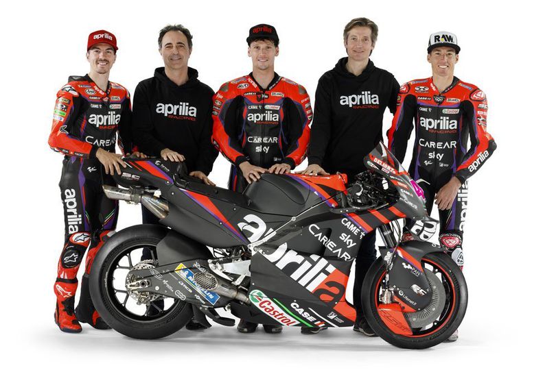 Foto: Aprilia Pamerkan Skuad MotoGP 2023, Siap Kembali Buru Gelar Dunia Foto: Aprilia Pamerkan Skuad MotoGP 2023, Siap Kembali Buru Gelar Dunia