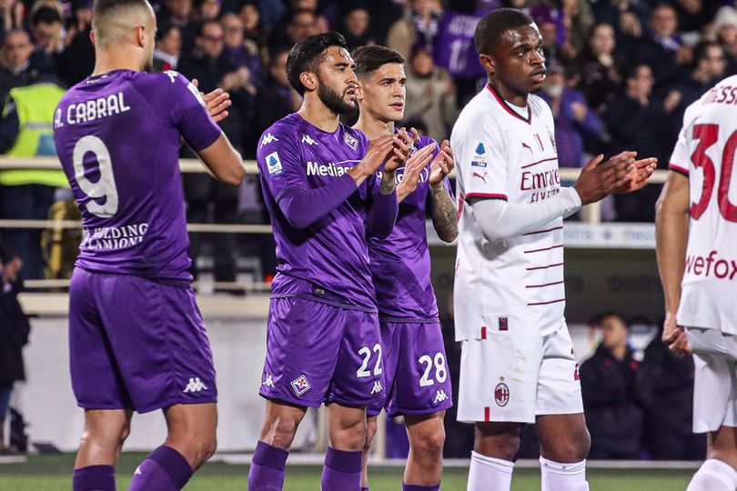 Hasil Fiorentina vs AC Milan: Skor 2-1