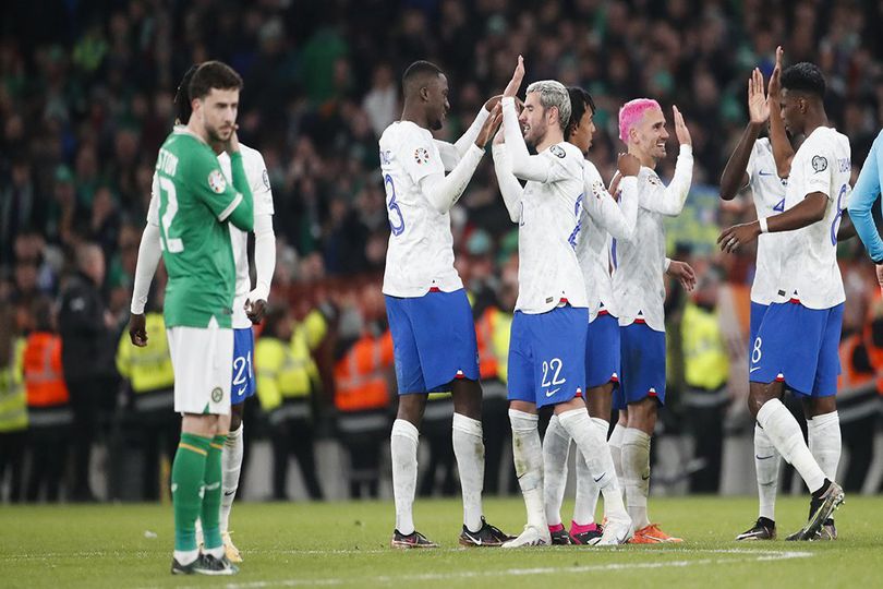 Menang Tipis atas Republik Irlandia, Prancis Puncaki Klasemen Sementara Grup B Kualifikasi Euro 2024 Menang Tipis atas Republik Irlandia, Prancis Puncaki Klasemen Sementara Grup B Kualifikasi Euro 2024