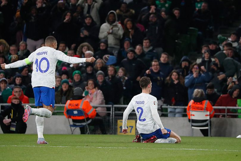 Man of the match Republik Irlandia vs Prancis: Benjamin Pavard