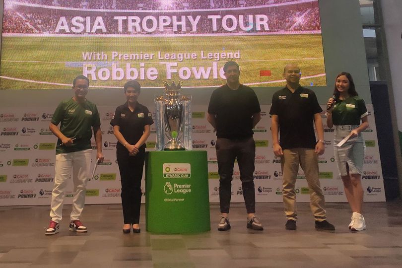 Tur Trofi Premier League di Jakarta: Robbie Fowler Kagum dengan Mohamed Salah Tur Trofi Premier League di Jakarta: Robbie Fowler Kagum dengan Mohamed Salah