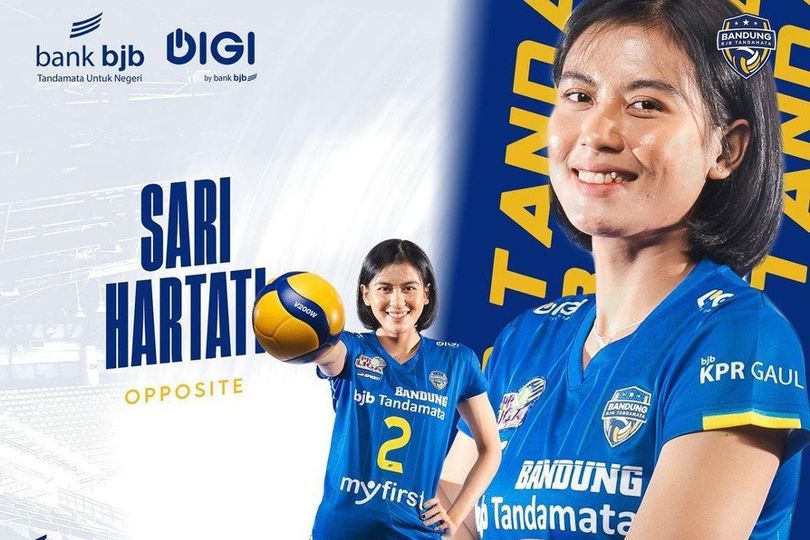 Potret Sari Hartati, Pevoli Cantik Bandung BJB Tandamata, Idola Pencinta Proliga 2023 Potret Sari Hartati, Pevoli Cantik Bandung BJB Tandamata, Idola Pencinta Proliga 2023