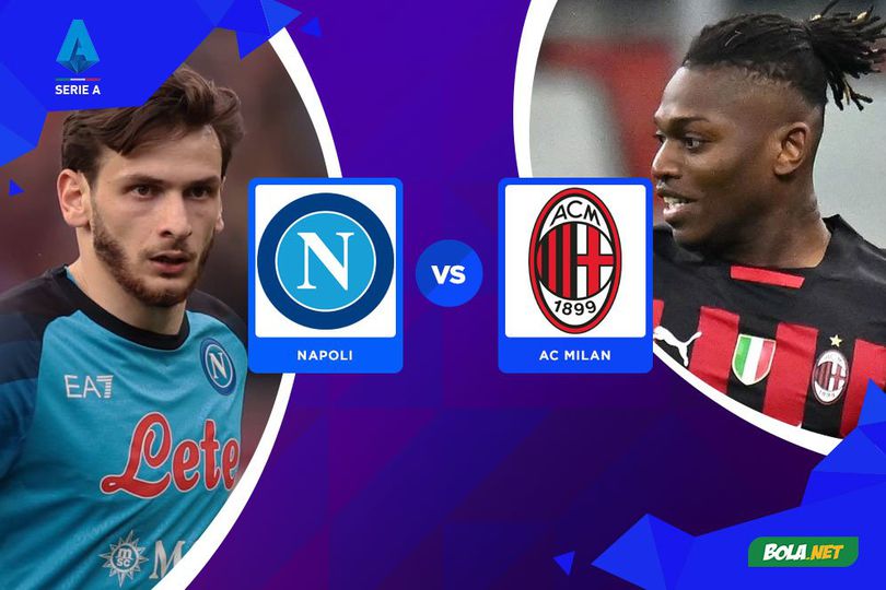 Link Nonton Live Streaming Serie A Napoli vs AC Milan di beIN SPORTS dan Vidio