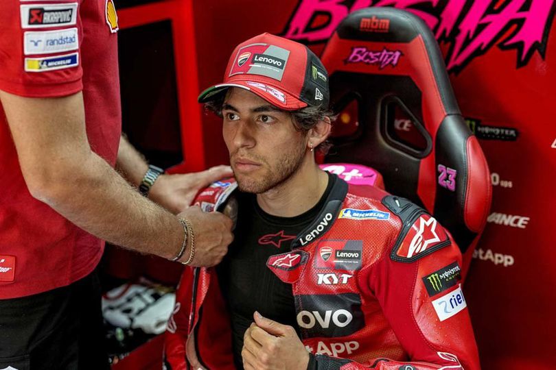 Enea Bastianini Masih Kesakitan, Resmi Mundur dari Sisa MotoGP Spanyol