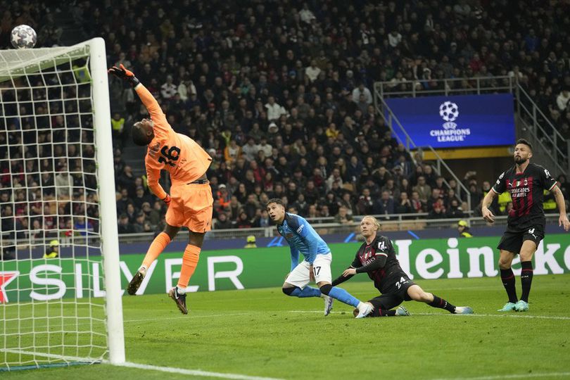 Milan vs Napoli: AC Maignan, Ditunggu Osimhen di Leg Kedua