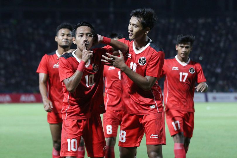 Aksi Pemain Lapis Kedua Timnas Indonesia U-22 saat Melawan Kamboja Aksi Pemain Lapis Kedua Timnas Indonesia U-22 saat Melawan Kamboja