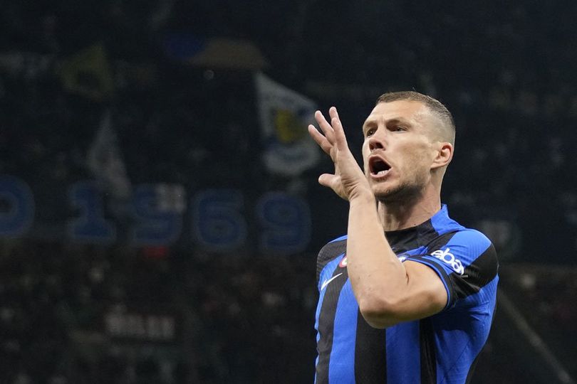 Inter Unggul Dua Gol Atas AC Milan, Dzeko: Ini Belum Selesai!