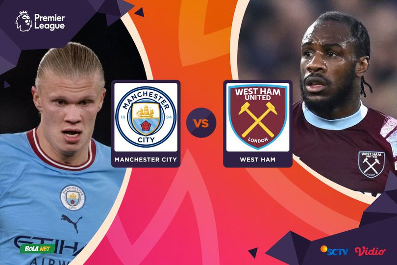 Live Streaming Liga Inggris Manchester City Vs West Ham Di Vidio Hari