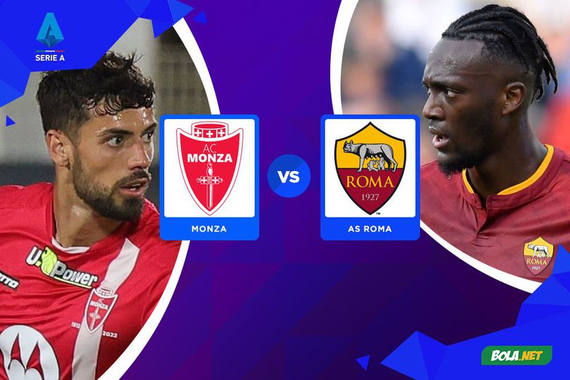 Live Streaming Liga Italia Monza vs AS Roma di Vidio Hari ini, 4 Mei 2023