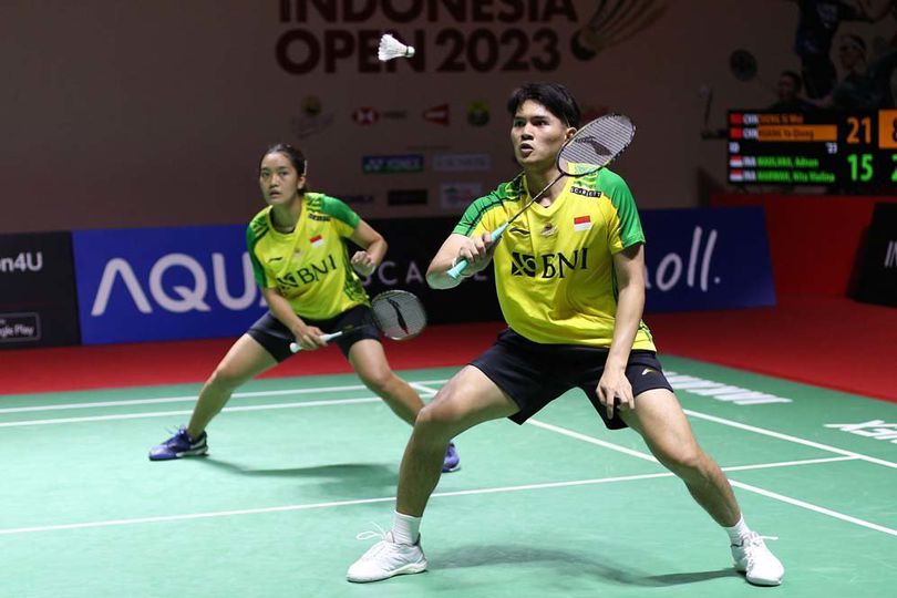 Hasil Indonesia Open 2024: Adnan/Nita ke 16 Besar Usai Bekuk Wakil Jerman