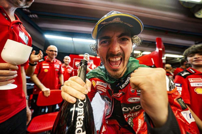 Samai Rekor Kemenangan Andrea Dovizioso, Pecco Bagnaia: Ini Juga Berkat Dovi