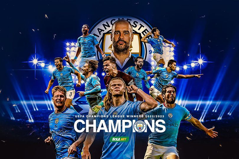 Selamat! Manchester City Juara Liga Champions 2022/2023