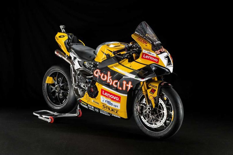 Foto: Bersejarah, Corak Kuning Ducati WorldSBK yang Bakal Dipakai Ducati MotoGP di Misano