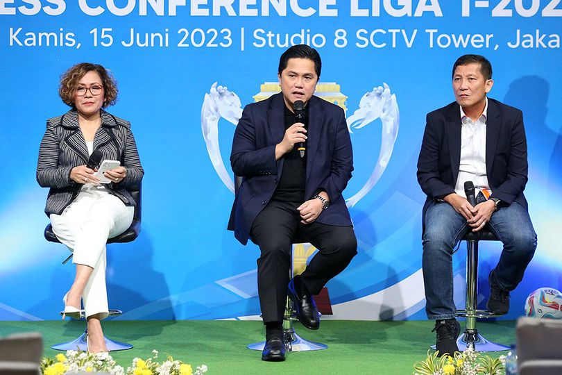 Erick Thohir Pastikan BRI Liga 1 Jalan Terus saat Piala AFF U-23 dan Asian Games