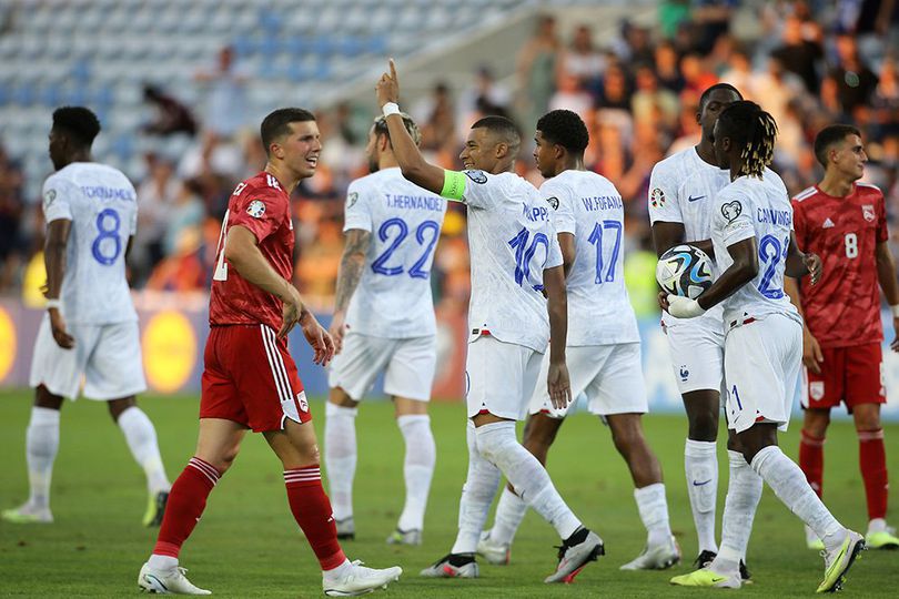 Hasil Gibraltar vs Prancis: Skor 0-3