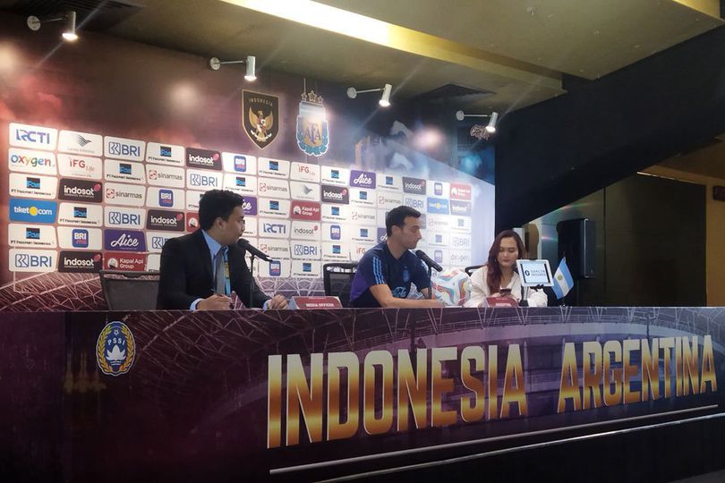 Lionel Scaloni Minta Ganti Penerjemah di Konferensi Pers Sebelum Lawan Timnas Indonesia, Ada Apa?