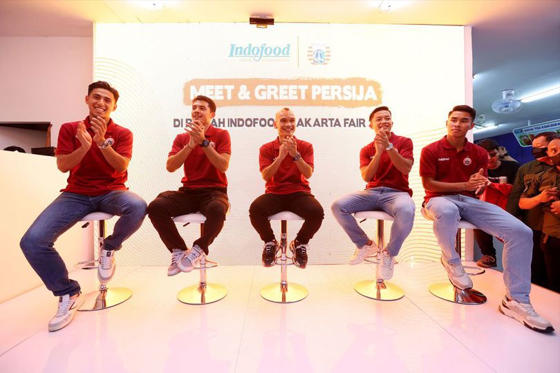 Persija Jakarta Gelar Meet and Greet dengan Penggemar di Jakarta Fair 2023