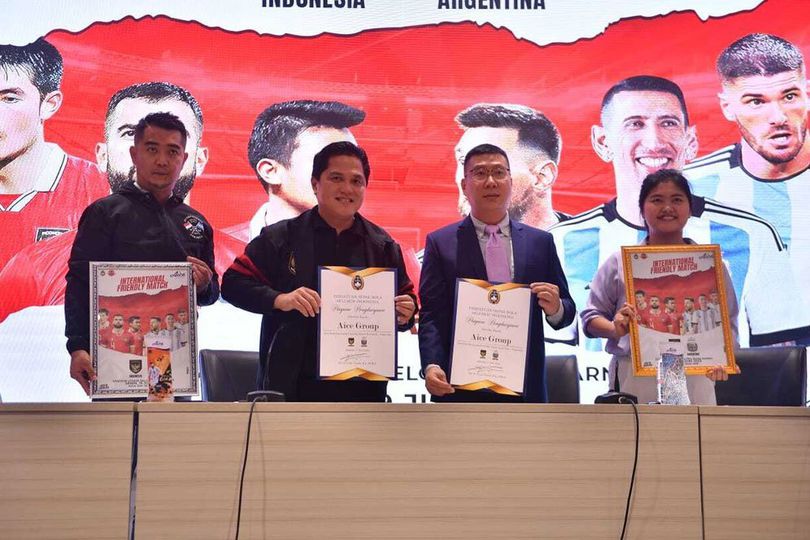 PSSI Dapat Sponsor Baru Jelang Timnas Indonesia Vs Argentina