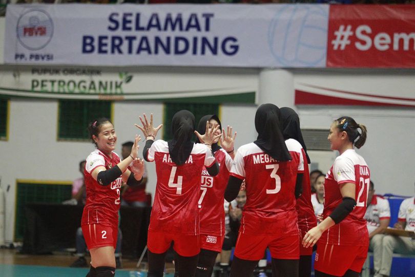 Hasil Voli Putri SEA V League 2023: Indonesia Tumbang 0-3 dari Thailand