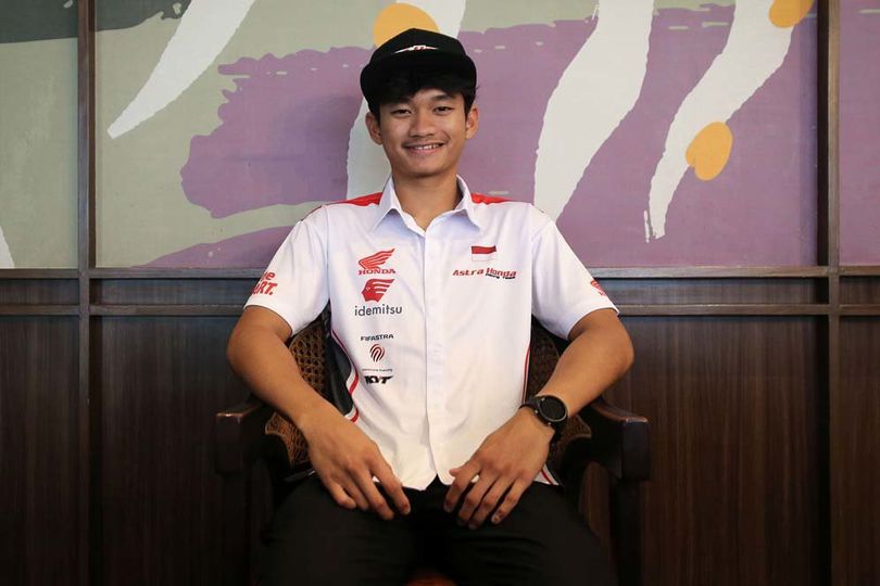 Bidik 5 Besar JuniorGP 2023, Fadillah Arbi Aditama Ingin Balapan di Moto3 2024