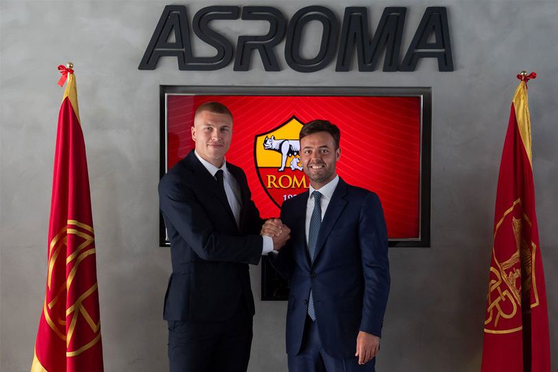 AS Roma Resmi Pinjam Rasmus Kristensen