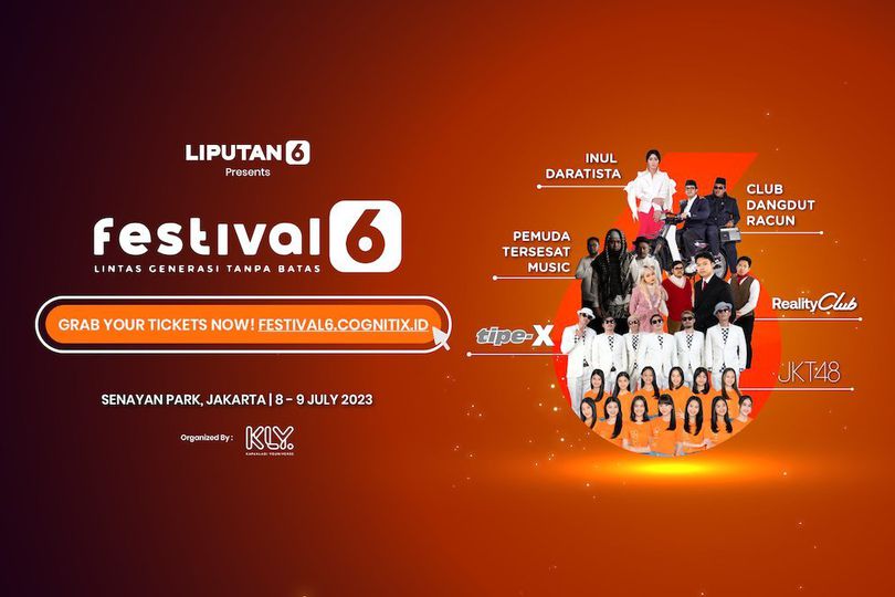 Ayo Segera Beli, Tiket Festival6 Hampir Habis Terjual Lho!