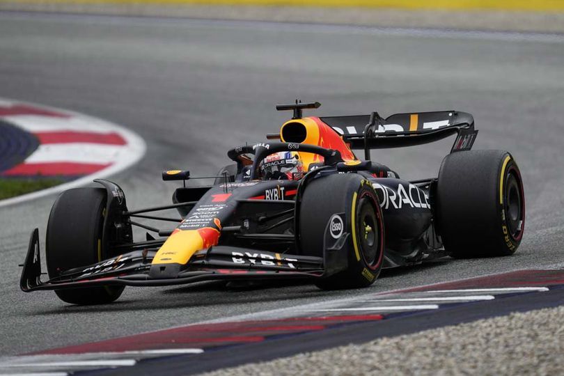 Hasil Sprint Formula 1 GP Austria: Red Bull Ring Hujan, Max Verstappen Menang