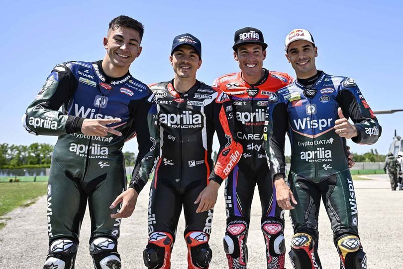 Daftar Pembalap Aprilia di MotoGP 2024: 4 Pembalap, Dapat Tim Baru